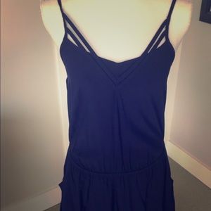 express romper, navy.